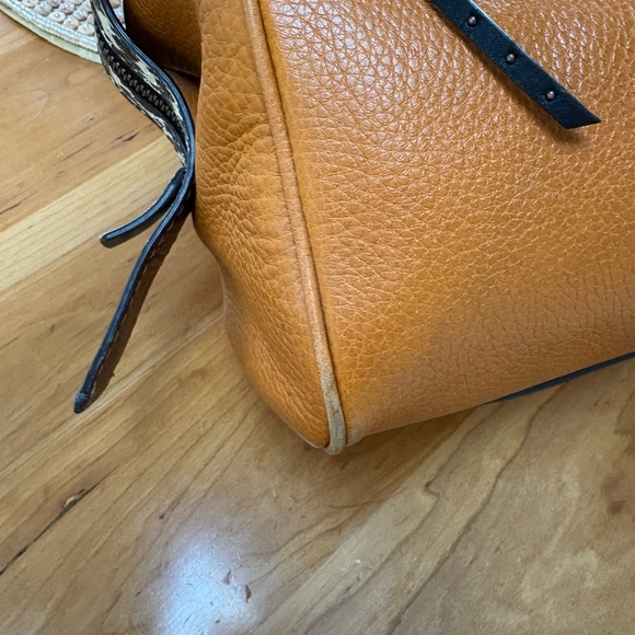 Coach rogue 1941 exotic butterscotch tan purse handbag satchel leather fair - Picture 11 of 15